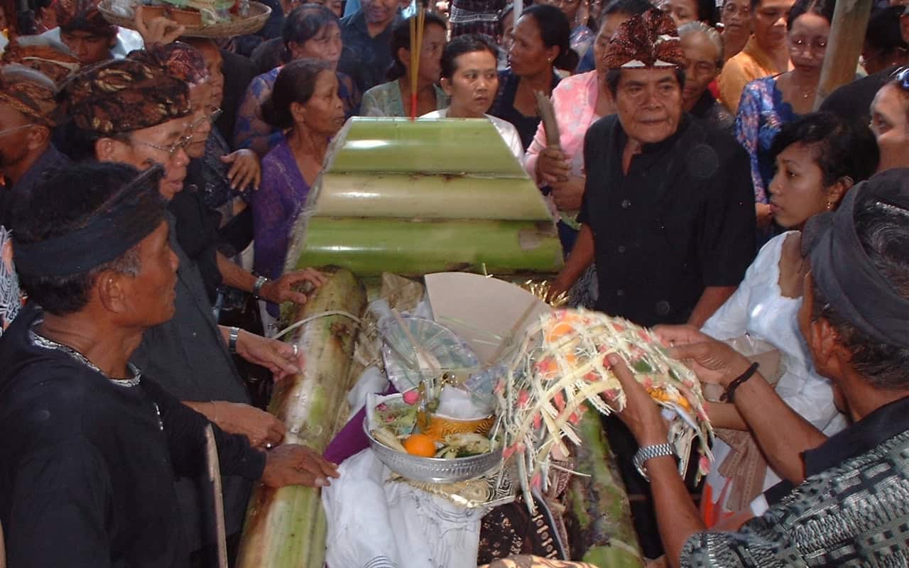 Ngaben ceremony in Bali